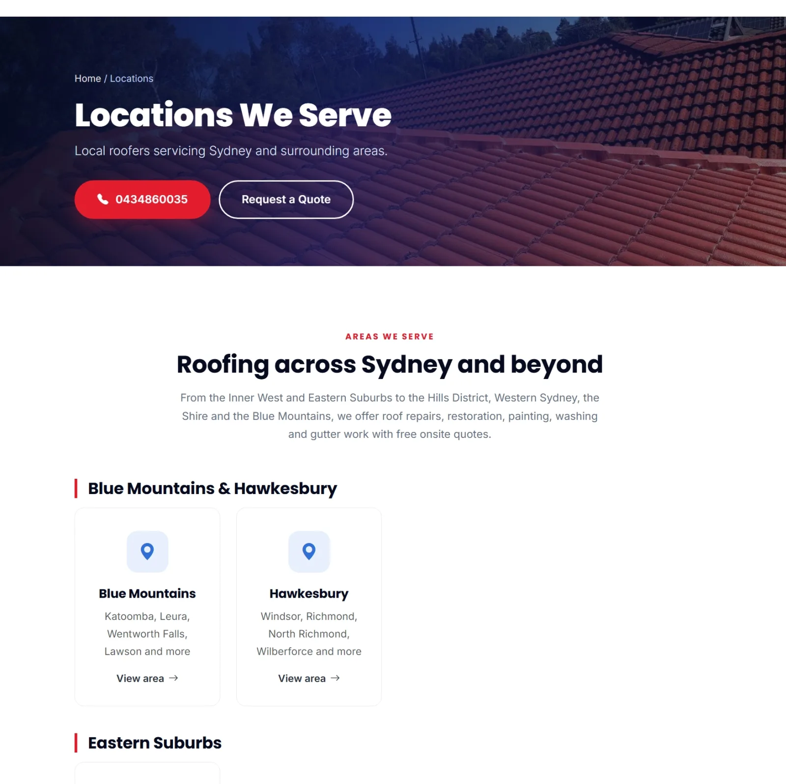 Sydney Affordable Roofing Services detail